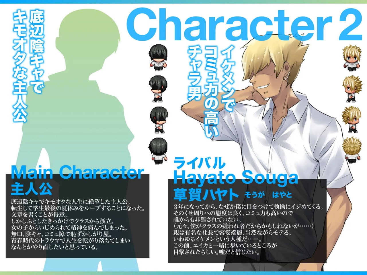 [爆款RPG/NTR/PC] 青春轮回 身为底层恶心宅的我转生后与校园阶级第一的美少v1.0.1 AI汉化 [1.5G/FM盘]