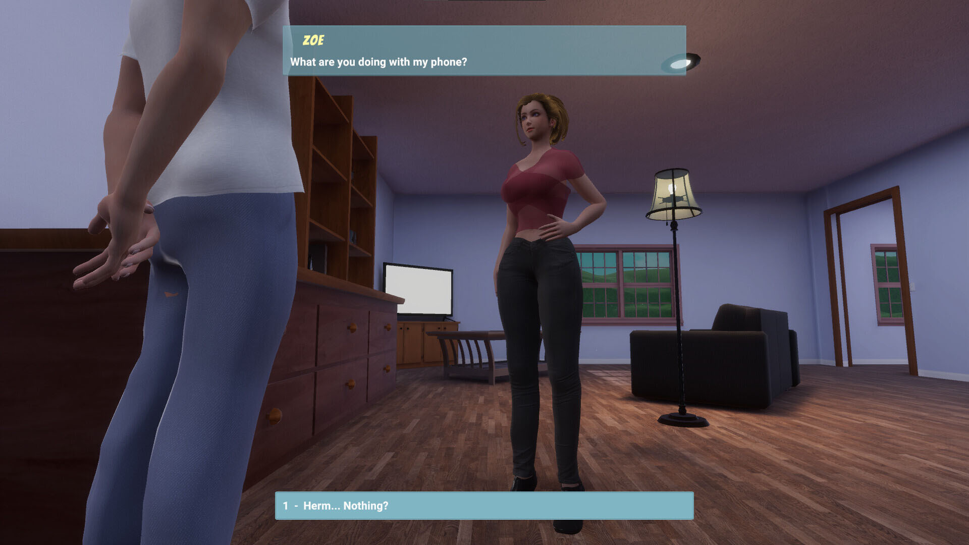女王妻子游戏 - Zoe/Femdom Wife Game - Zoe【PC/6.2G】【3D/动态/STEAM官中】