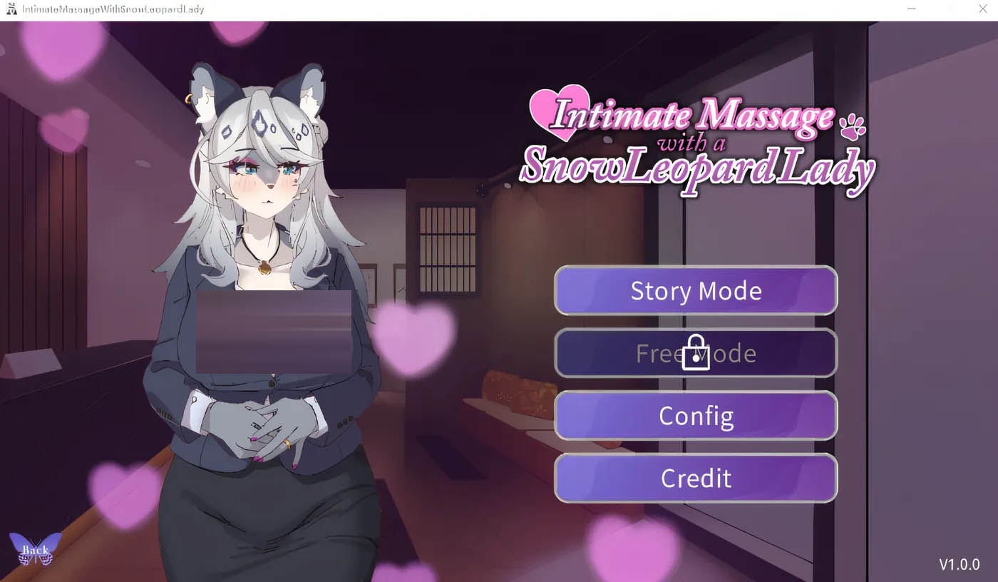  Intimate Massage with a Snow Leopard Lady Ver1.00 Steam官方中文版 [新作/106.3M][PC游戏] 