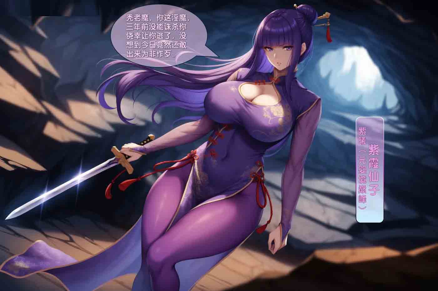 [3D全彩] 紫霞蒙尘录 [500M]